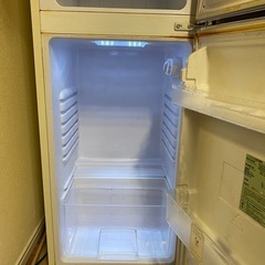 アイリスオーヤマ　アンティーク　冷蔵庫　ジャンク品の画像