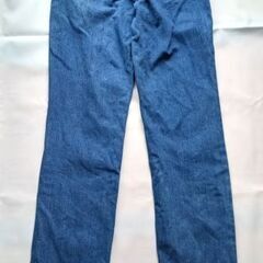 EDWIN SOMETHING ストレートジーンズ ブルー サイズM レディース27の画像
