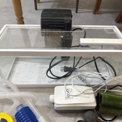 テトラ水槽セット　餌　ヒーター　ライトなどの画像