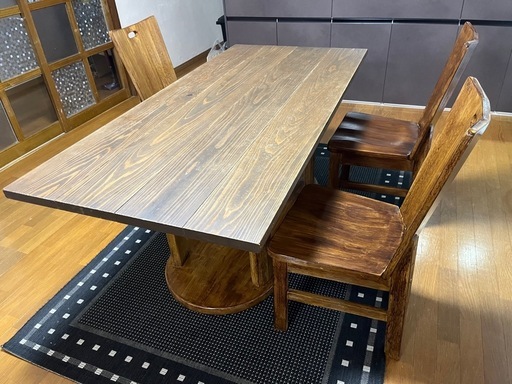 【譲渡先決まりました】カフェ板DIYダイニングテーブル