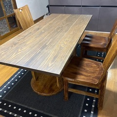 【早い者勝ち‼️】カフェ板DIYダイニングテーブルの画像