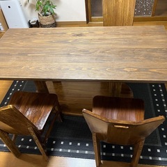 【早い者勝ち‼️】カフェ板DIYダイニングテーブルの画像