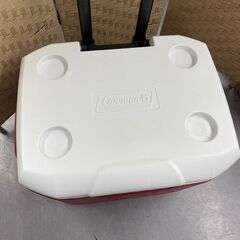 Coleman ホイールクーラー 赤/レッド 60QT クーラーボックス キャンプ アウトドア BBQ コールマン　札幌市手稲の画像