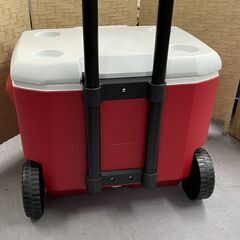 Coleman ホイールクーラー 赤/レッド 60QT クーラーボックス キャンプ アウトドア BBQ コールマン　札幌市手稲の画像