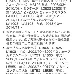 ダイハツ　ブレーキパッドの画像