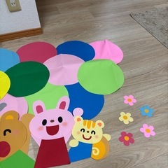 【決まりました】保育　環境壁面　春（バルーン）の画像