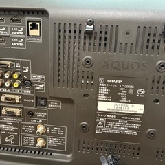 SHARP AQUOS LED 20インチ液晶カラーテレビの画像