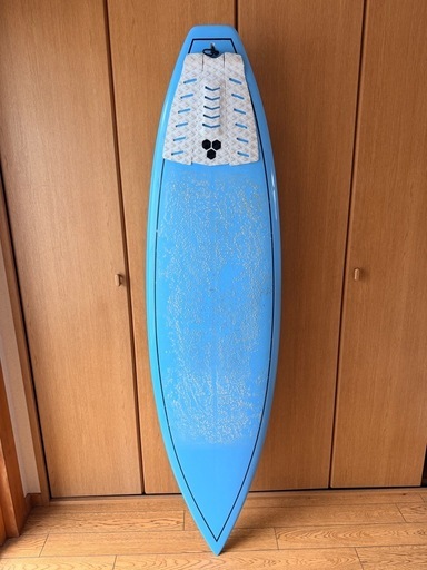 美品　Channel s サーフボード 6’0” トライフィン仕様 ブルー
