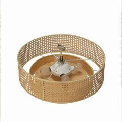 JOURNAL STANDARD FURNITURE ジャーナルスタンダードファニチャー DAFNE CEILING LAMP ダフネ シーリングランプ 口金E26 LED対応 ラタン製 天井照明 インテリア照明 照明 ランプの画像