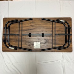 【ニトリ】ローテーブル  折り畳みの画像