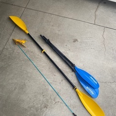 バイキングカヤック本体、付属品多数の画像