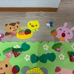 【決まりました】保育　環境壁面　春（いちご ）の画像