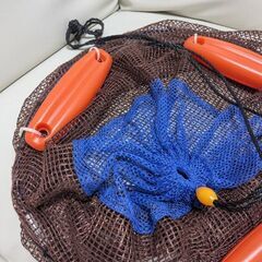 ★釣りスカリ 軽量で柔らかく持ち運び楽です★の画像