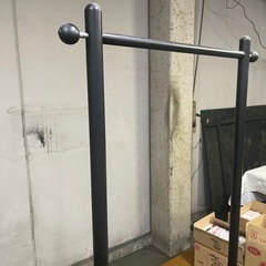 チェスト付き　ハンガーラックの画像