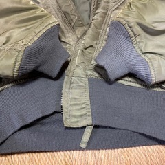 ALPHA INDUSTRIES MA-1 フライトジャケット M オリーブの画像