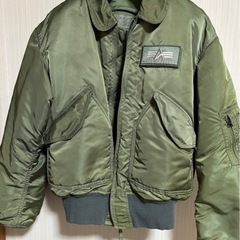 ALPHA INDUSTRIES MA-1 フライトジャケット M オリーブの画像