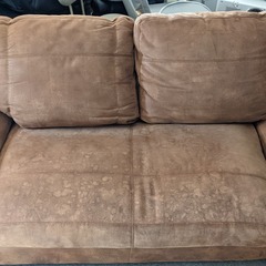 倶知安町 スイートデコレーションレザーソファの画像