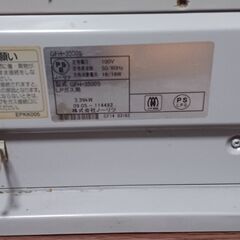 暖かい　NORITZ LPGガス用ファンヒーター②の画像