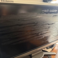 SHARP 40インチ
の画像