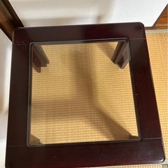 ☘️ローテーブル⭐️大小２台の画像