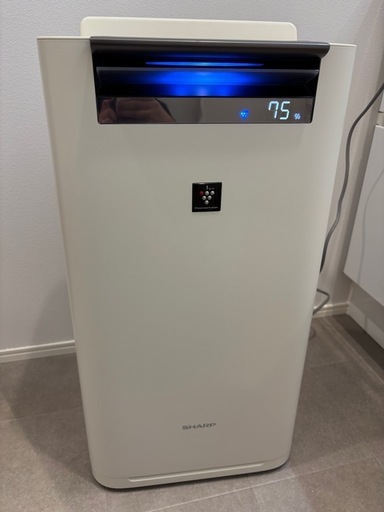 値下　SHARP シャープ　加湿空気清浄機　KI-LS50-W