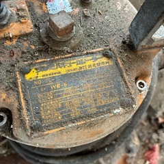 ツルミバキュームレーター WB-5型 ツルミポンプ TSURUMI PUMP 汚水ポンプ 100v TSURUMIポンプ 屋外用 圧力計付き キャスター付きの画像