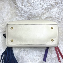 【新品タグ付き】VIOLAd’ORO 2way レザー ショルダー ハンドバッグの画像