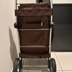 ハンドトラックショッピングカート、防水折りたたみ食料品ショッピングカート古い小型トレーラー、ポータブルプッシュロッドカート (Fの画像