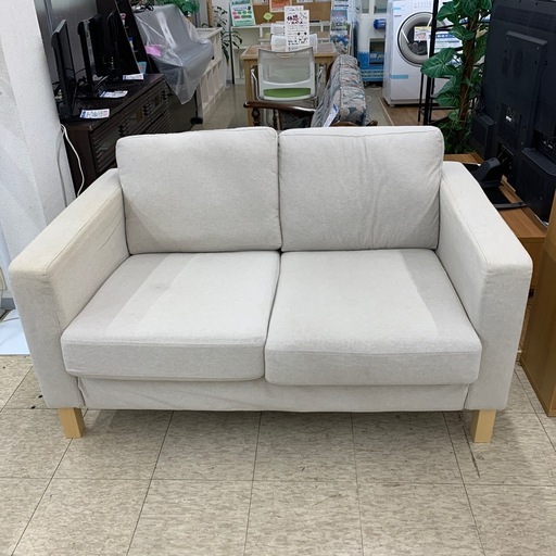 【ジモティー割引で最大15％OFF⭐️】IKEA 2人掛けソファー