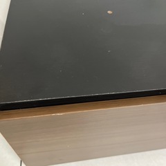 ニトリ　テレビ台(ローボードギャラリーEX100MBR＆BK)の画像