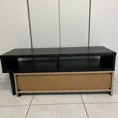 ニトリ　テレビ台(ローボードギャラリーEX100MBR＆BK)の画像