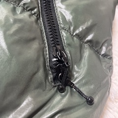 DUVETICA ダウンジャケット カーキ フルジップ 肉厚 ダウン90％の画像