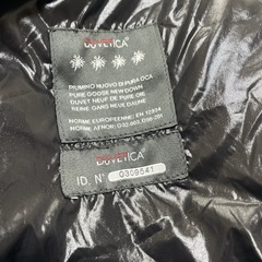 DUVETICA ダウンジャケット カーキ フルジップ 肉厚 ダウン90％の画像