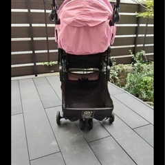 GRACOベビーカー　ピンクの画像