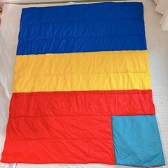 お譲りします！【日本未販売】限定LEGOカラフルストライプブランケット　レゴの画像