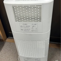 【高年式/2024年式！】 サーキュレーター衣類乾燥除湿機 アイリスオーヤマ ホワイトの画像