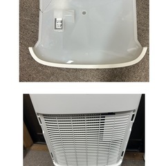 【高年式/2024年式！】 サーキュレーター衣類乾燥除湿機 アイリスオーヤマ ホワイトの画像