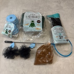 メダカの餌　産卵床　うきわ　タモの画像