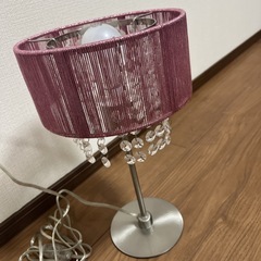 【美品】廃盤品 FrancFranc フランフランピンク グランツテーブルランプの画像