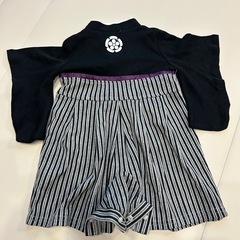 ベビー服　袴ロンパース60サイズの画像