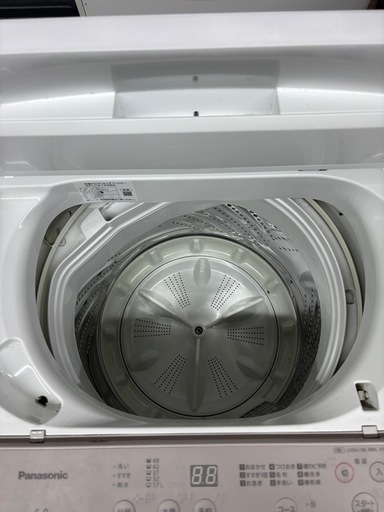 【激安】Panasonic 全自動電気洗濯機　6kg NA-F60B15