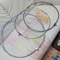 ★釣りタモの網 3セット★50cmと45cm2個★の画像