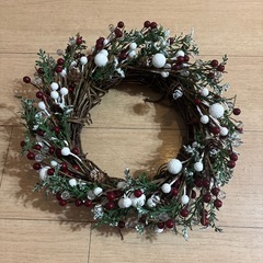 フランフランのクリスマスリースの画像