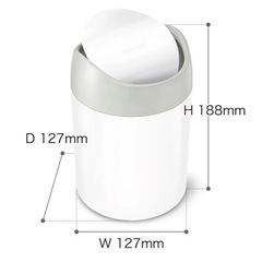 シンプルヒューマン　ゴミ箱　1.5lの画像