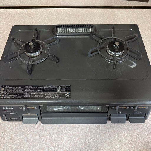 パロマ ガスコンロ IC-N86B-1R（右強火・都市ガス用）美品