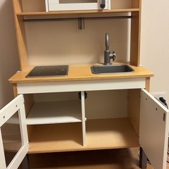 【IKEA DUKTIG ドゥクティグ】おままごとキッチンの画像