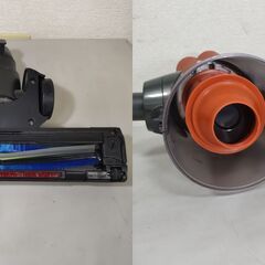 iwoly 掃除機 V600 サイクロン 600W ハイパワー 超強力吸引 コード式 スティッククリーナー コンパクト オレンジの画像