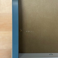 IKEA アレクス　デスク　ブルーの画像
