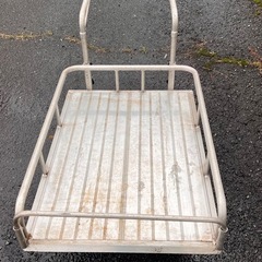 昭和ブリッジ製アルミリヤカーHC-2/耐荷重 150kg・4PRタイヤの画像