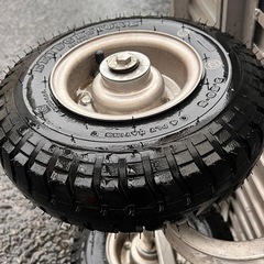 昭和ブリッジ製アルミリヤカーHC-2/耐荷重 150kg・4PRタイヤの画像